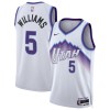 Män Utah Jazz Tröja Cody Williams Nike 2025-26 Association Edition Vit Swingman Män Utah Jazz Tröja Cody Williams Nike 2025-26 Association Edition Vit Swingman